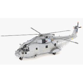 Merlin AW101 Helicopter 3D model